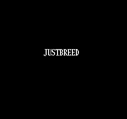 Just Breed (Japan) Title Screen